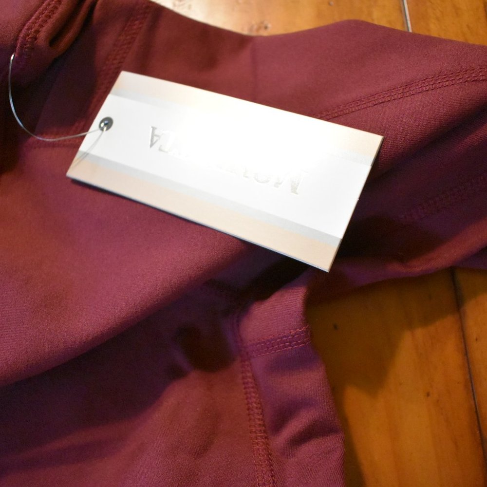 NWT Mondetta Core Leggings Reflective Detail XS/TP Tawny Port - Picture 8 of 13